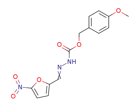 4-methoxybenzyl 3-(5-nitrofurfurylidene)carbazate