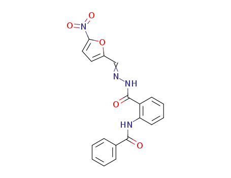 N'-(5-nitrofurfurylidene)-2-(benzoylamino)benzohydrazide