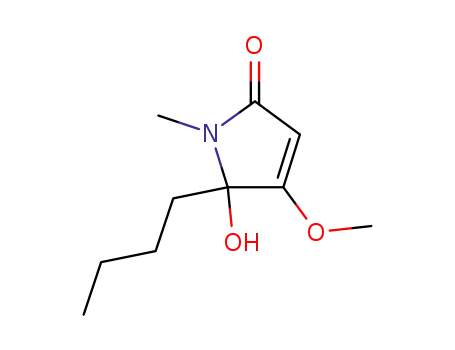 5-butyl-5-hydroxy-4-methoxy-1-methylpyrrol-2(5H)-one