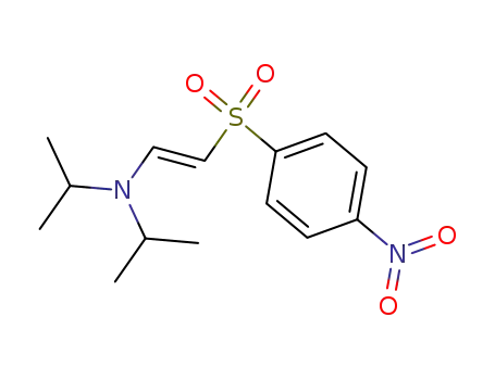 p-nitrophenyl trans-β-diisopropylaminovinyl sulfone