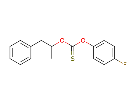 1-phenyl-2-propyl 4-fluorophenylthioxocarbonate