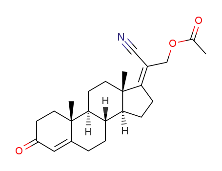 21-acetoxy-20-cyanopregna-4,17(20)-dien-3-one