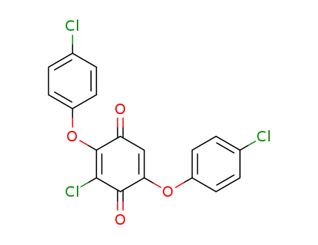 3-Chloro-2,5-bis-(4-chloro-phenoxy)-[1,4]benzoquinone