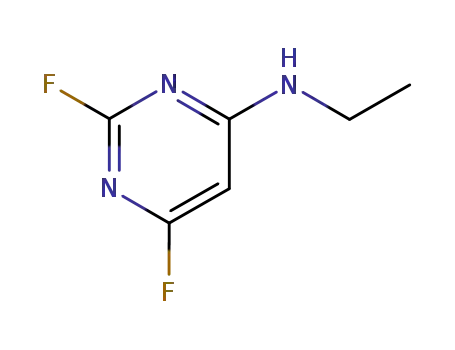 4-ethylamino-2,6-difluoropyrimidine
