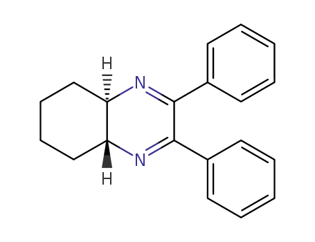 trans-(4aRS,8aRS)-2,3-difenil-4a,5,6,7,8,8a-hexahidroquinoxalina