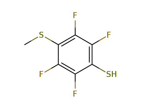 4-(Methylthio)tetrafluorothiophenol