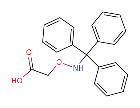 Acetic acid, [[(triphenylmethyl)amino]oxy]-