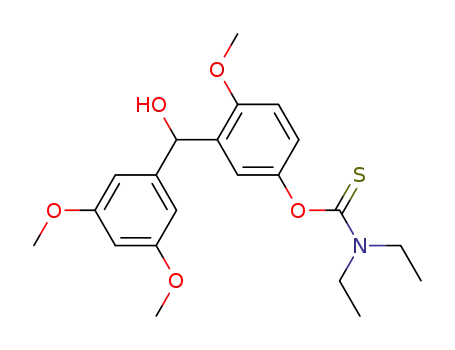 O-[3-(3',5'-dimethoxy-α-hydroxybenzyl)-4-methoxyphenyl] N,N-diethylthiocarbamate