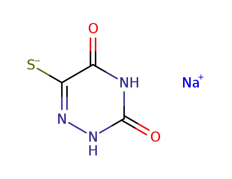 sodium 3,5-dioxo-2,3,4,5-tetrahydro-1,2,4-triazine-6-thiolate