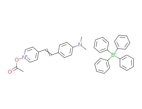 1-acetyloxy-4-(4'-N,N-dimethylaminostyryl)pyridinium tetraphenylborate