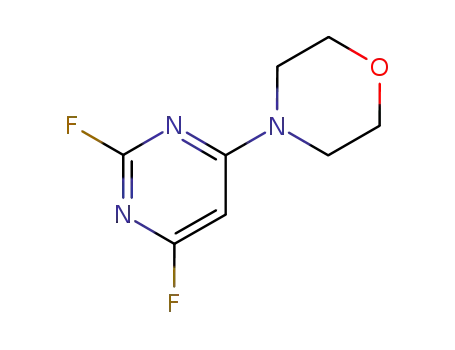 4-morpholino-2,6-difluoropyrimidine