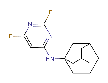 Adamantan-1-yl-(2,6-difluoro-pyrimidin-4-yl)-amine