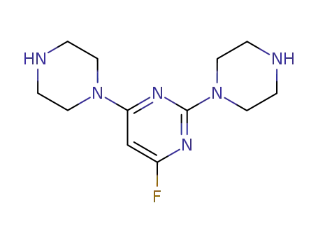4-Fluoro-2,6-di-piperazin-1-yl-pyrimidine