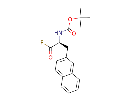 ((S)-1-Fluorocarbonyl-2-naphthalen-2-yl-ethyl)-carbamic acid tert-butyl ester