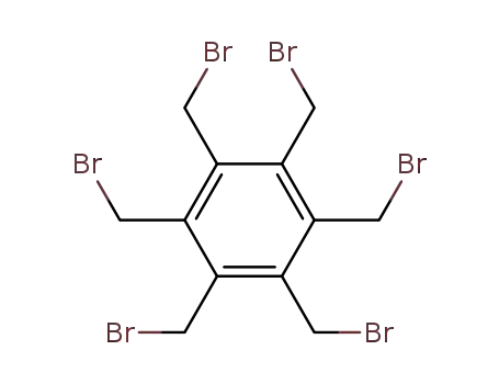 Molecular Structure of 3095-73-6 (HEXAKIS(BROMOMETHYL)BENZENE)