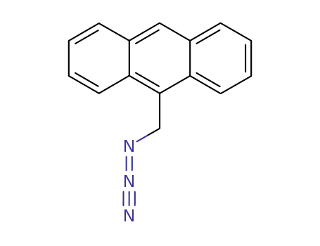 Molecular Structure of 195133-98-3 (Anthracene, 9-(azidomethyl)-)