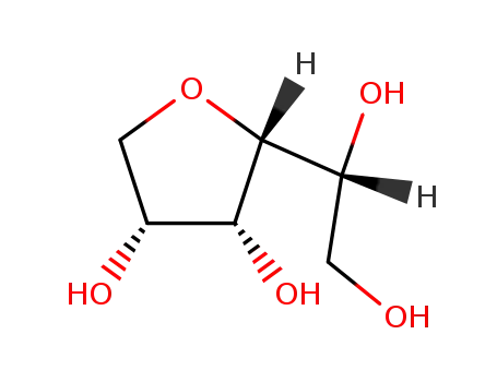 Molecular Structure of 7726-97-8 (1,4-Anhydro-D-mannitol)