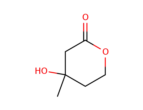 Molecular Structure of 674-26-0 (DL-Mevalonolactone)