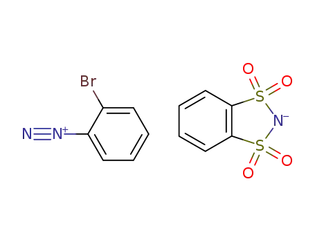 o-Bromobenzenediazonium o-benzenedisulfonimide