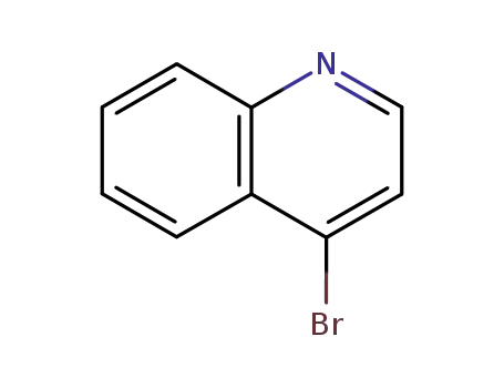 Molecular Structure of 3964-04-3 (4-Bromoquinoline)