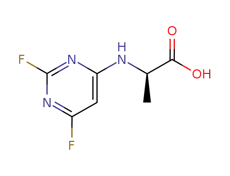N-(2,6-Difluoro-4-pyrimidyl)-D-α-alanine