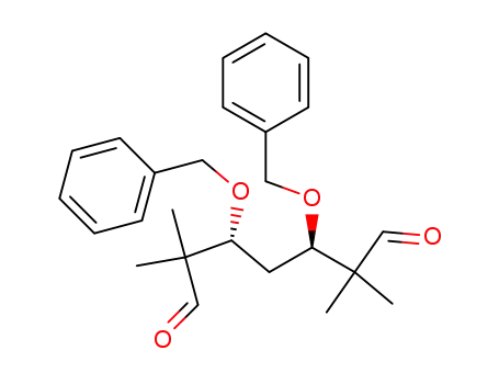 (3R,5R)-3,5-Bis-benzyloxy-2,2,6,6-tetramethyl-heptanedial
