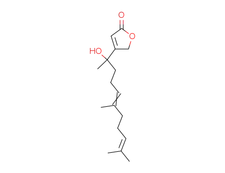 4-(1-hydroxy-1,5,9-trimethyl-deca-4,8-dienyl)-5H-furan-2-one