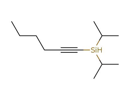 Silane, 1-hexynylbis(1-methylethyl)-
