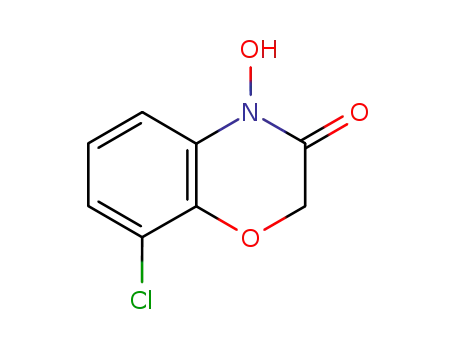 8-chloro-4-hydroxy-(2H)-1,4-benzoxazin-3(4H)-one