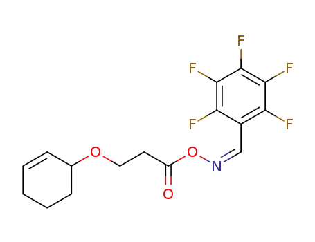 O-[3-(cyclohex-2-enyloxy)propionyl] pentafluorobenzaldoxime