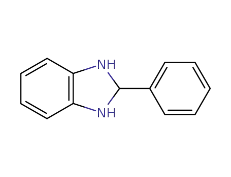 Molecular Structure of 53088-00-9 (1H-Benzimidazole, 2,3-dihydro-2-phenyl-)