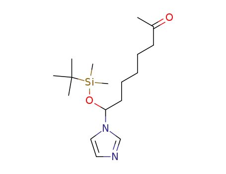 8-(tert-butyl-dimethyl-silanyloxy)-8-imidazol-1-yl-octan-2-one