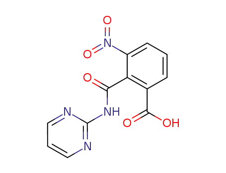 3-nitro-N-pyrimidin-2-yl-phthalamic acid