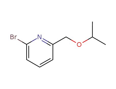 Molecular Structure of 399031-17-5 (Pyridine, 2-bromo-6-[(1-methylethoxy)methyl]-)