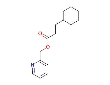 pyridin-2-ylmethyl 3-cyclohexylpropanoate