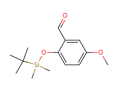 2-tert-butyldimethylsiloxy-5-methoxyphenyl carboxaldehyde