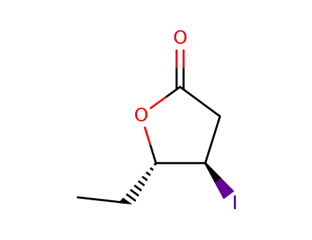 (4R,5S)-5-Ethyl-4-iodo-dihydro-furan-2-one