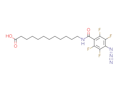 Dodecanoic acid, 12-[(4-azido-2,3,5,6-tetrafluorobenzoyl)amino]-