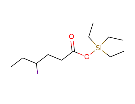 triethylsilyl 4-iodohexanoate