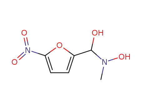 Molecular Structure of 499979-43-0 (2-Furanmethanol, a-(hydroxymethylamino)-5-nitro-)