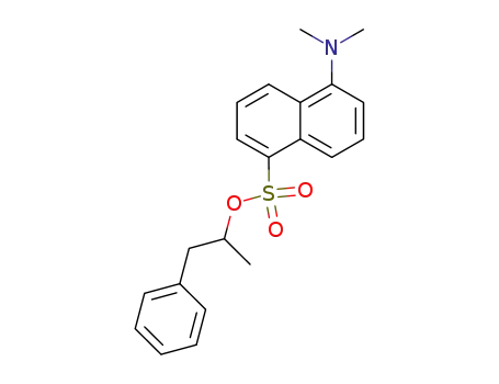 5-dimethylamino-naphthalene-1-sulfonic acid 1-methyl-2-phenyl-ethyl ester