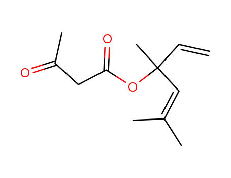 3-oxo-butyric acid 1,3-dimethyl-1-vinyl-but-2-enyl ester