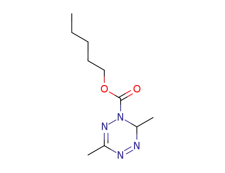 3,6-dimethyl-6H-[1,2,4,5]tetrazine-1-carboxylic acid pentyl ester