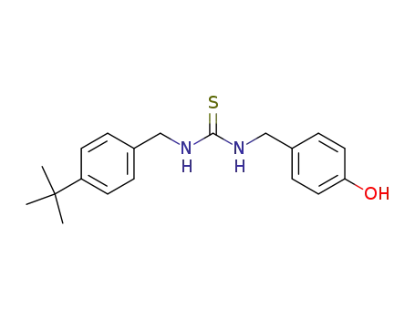1-(4-tert-butyl-benzyl)-3-(4-hydroxy-benzyl)-thiourea