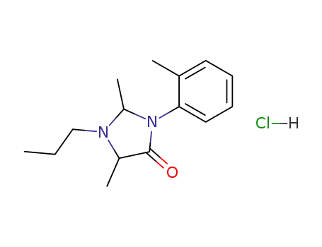 2,5-dimethyl-1-propyl-3-o-tolyl-imidazolidin-4-one; hydrochloride