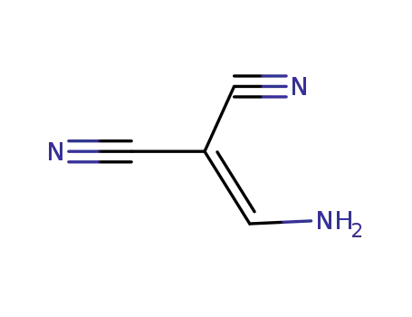 Molecular Structure of 672-25-3 ((aminomethylene)malononitrile)