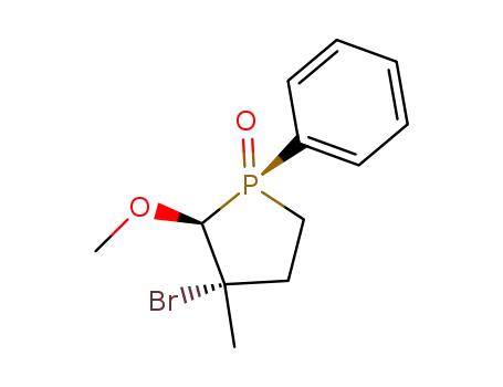 (1S,2S,3S)-3-Bromo-2-methoxy-3-methyl-1-phenyl-phospholane 1-oxide