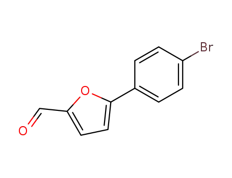 Molecular Structure of 20005-42-9 (5-(4-Bromophenyl)furfural)