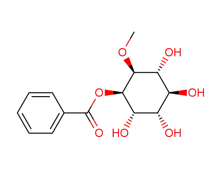 1-O-benzoyl-2-O-methyl-(-)-chiro-inositol