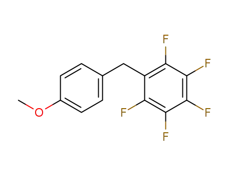 1,2,3,4,5-pentafluoro-6-(4-methoxybenzyl)benzene